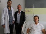 UĞUR İNCEMAN - Ameliyat Olan Uğur İnceman’a, Mehmet Özdilek’ten Ziyaret