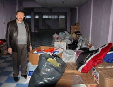 Hayırseverlerden Suriye'ye Yardım Eli