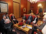 OKTAY EKŞİ - Meclis Tv İçin Oluşturulan Çalışma Grubu, Tbmm Başkanı Çiçek’i Ziyaret Etti