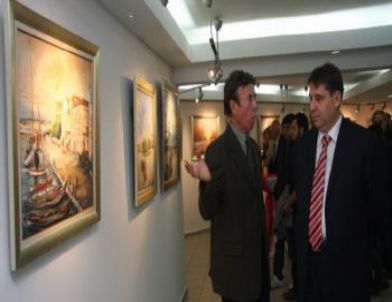 Resim Sergisi ‘hayallerim Mavi’, Sanatseverle Buluştu