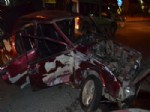 RAHMI TEKIN - Turgutlu'da Trafik Kazası: 3 Yaralı