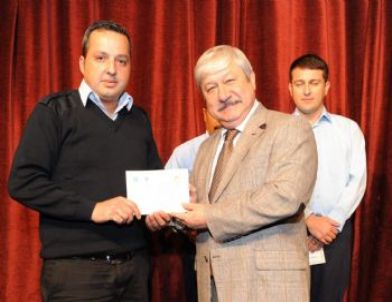 Ulaşım Esnafı Sertifikalarını Başkan Akaydın’ın Elinden Aldı