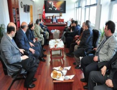 Vali Öztürk, Olur ve Oltu'da İncelemelerde Bulundu