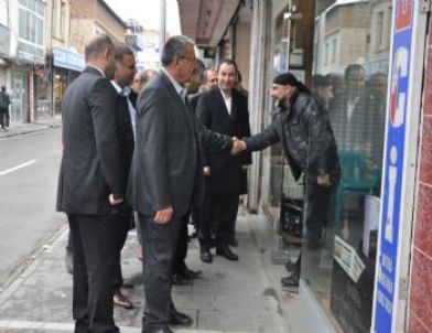 Bdp’nin Fahri Yönetimi Esnaf Ziyaretine Çıktı