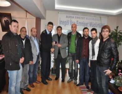 Kafkas Folklor Derneği'nden Emniyete Ziyaret