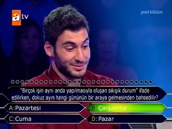 Twitter fenomeni ilk soruda elendi