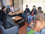 İSABEYLI - Üniversiteli Gençlerden Başkan Erim’e Ziyaret