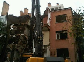 Türkiye'nin en pahalı caddesinde yıkımlar başladı