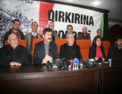 Dtk Uludere Olayını Anma Programını Açıkladı