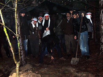 Ayhan Çarkın'ın gösterdiği yerden kemik çıktı!