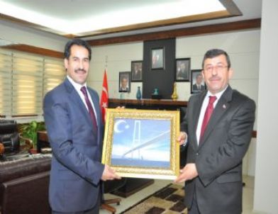 Başkan Yaman Darıca Belediye Başkanını Ağırladı