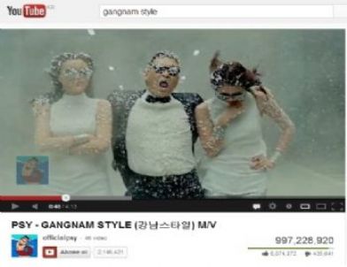 ‘Gangnam Style’ 1 Milyara Koşuyor