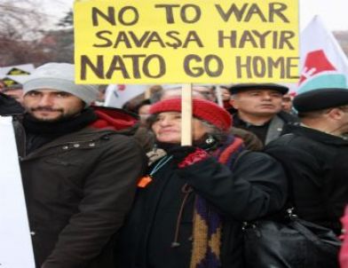 Abd Büyükelçiliği Önünde ‘patrıot' ve ’nato' Protestosu