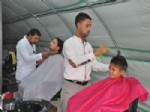 HASAN GÜLER - Sığınmacılara Ücretsiz Berberlik Hizmeti Veriliyor