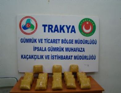 İpsala’da 1.6 Milyon Tl’lik Uyuşturucu Ele Geçirildi