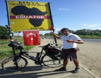 Marmarisli Bisikletçinin Macera Dolu Afrika Turu Devam Ediyor