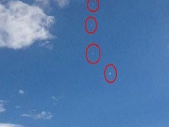 UFO meraklılarını heyecanlandıran görüntü