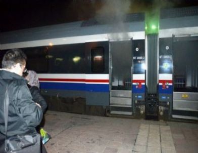 Nazilli’de Tren Yangını