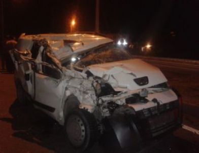 Salihli'de Trafik Kazası: 1 Yaralı