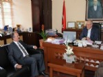 FETHIYE BELEDIYESI - Fethiye Belediye Başkanı Behçet Saatçi'nin Marmaris Ziyareti