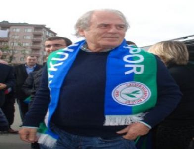 Denizli: Çayı İçmeye Değil, Çaykur Rizespor’la Mutlu Günler Görmeye Geldim