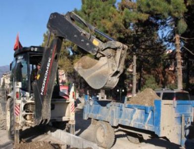 Erbaa’da Duble Yol Çalışması