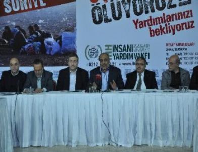 Sivil Toplum Kuruluşlarından Suriye'ye Yardım Seferberliği