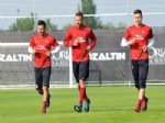 BARIŞ ÖZBEK - Trabzonspor'da İkinci Yarının İlk Çalışmasını Yaptı