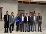 ALI ARSLAN - Başkan Tütüncü Muhtar Evi İnşaatını İnceledi