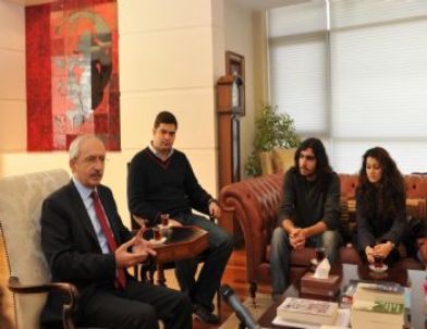 Kılıçdaroğlu, Odtü’lü Öğrencileri Kabul Etti