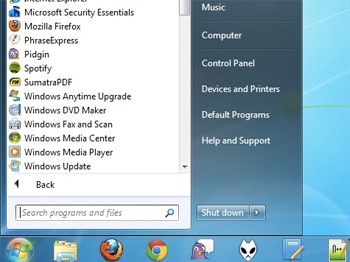 Başlat menüsüne giden 4 yol