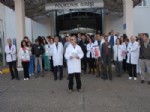 TÜRK TABIPLERI BIRLIĞI - Fethiye'de Doktor ve Sağlık Çalışanları İş Bıraktı