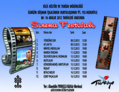 '7 Aralık Sinema Günleri' Başlıyor