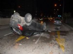 Samsun'da Otomobil Takla Attı: 1 Yaralı