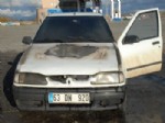 Araç Alev Aldı
