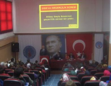 Emet Myo’da 'dikey Geçiş Sınavı Eğitimi' Semineri