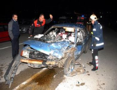 Samsun'da Trafik Kazası: 2 Yaralı