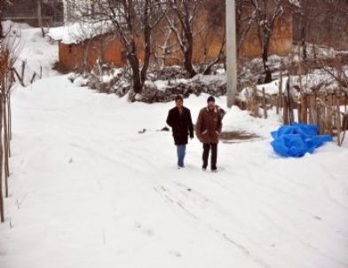 Afyonkarahisar'da Kar Yağışı