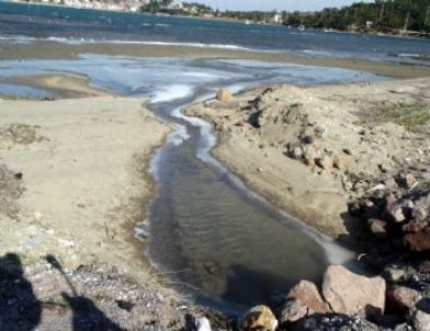 Ayvalık’ta Deniz Dondu