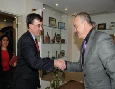 Başkan Ergün Avustralya Büyükelçisi Biggs'i Ağırladı