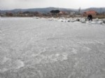 Lagün Gölü'nün Buz Tuttu