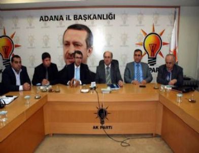 Erdinç AK Parti Seyhan İlçe Toplantısına Katıldı