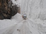 Hakkari Van Karayoluna Çığ Düştü