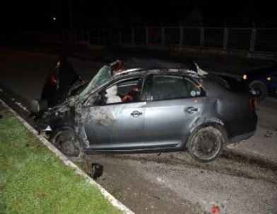 Banka Müdürü Kazada Hayatını Kaybetti