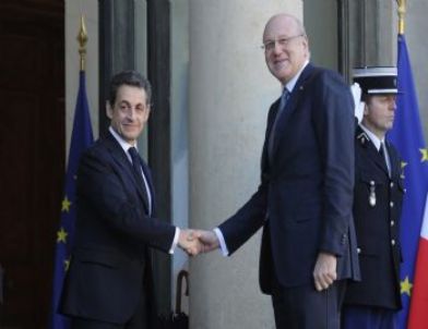 Lübnan Başbakanı Mikati Elysee Sarayı'nda