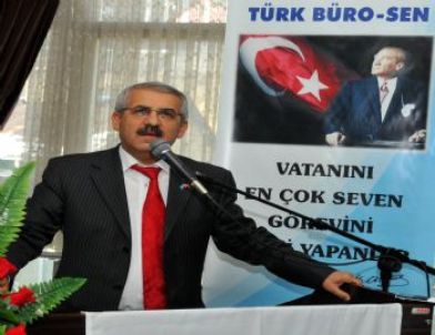 Türk Büro-Sen Genel Başkanı Yokuş Gümüşhane’de