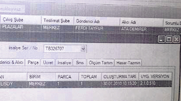 İşte senaryonun gittiğinin belgesi