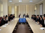 MUSTAFA YAVUZ - Ak Parti İlçe Başkanlarıyla İlk Toplantı