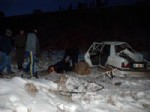 KAZANKAYA - Yozgat'ta Trafik Kazası: 1 Ölü, 4 Yaralı