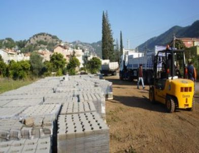 Beldibi’ne 150 Bin Parke Taşı Döşenecek